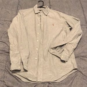 Men’s long sleeve button up shirt